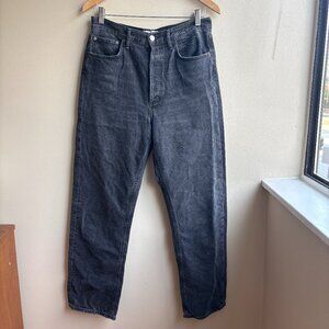 AGOLDE Black Pinch Waist Denim